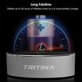 Tritina Wireless Stereo Speaker with Touch Control and Fashion Light