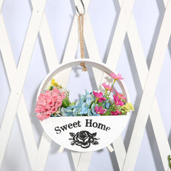 20/25cm Flower Pot Holder - Wall Hanging Rope Basket for House and Garden Plants