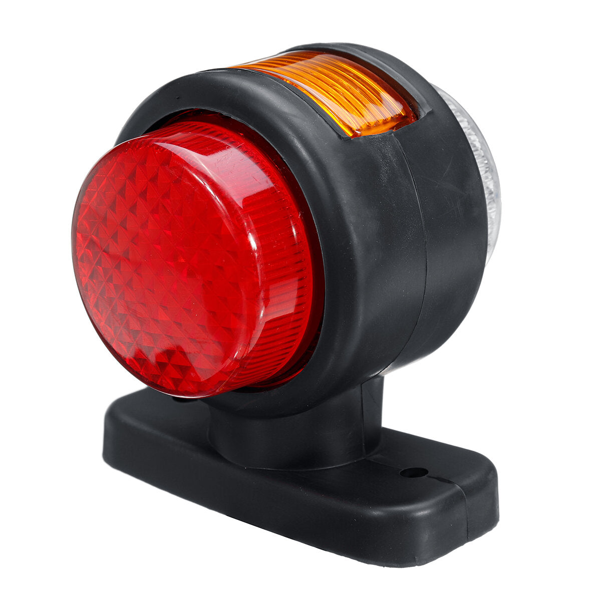 12V-24V Double Side Marker Light, 11 LED Indicator Lamp with Rubber Outline