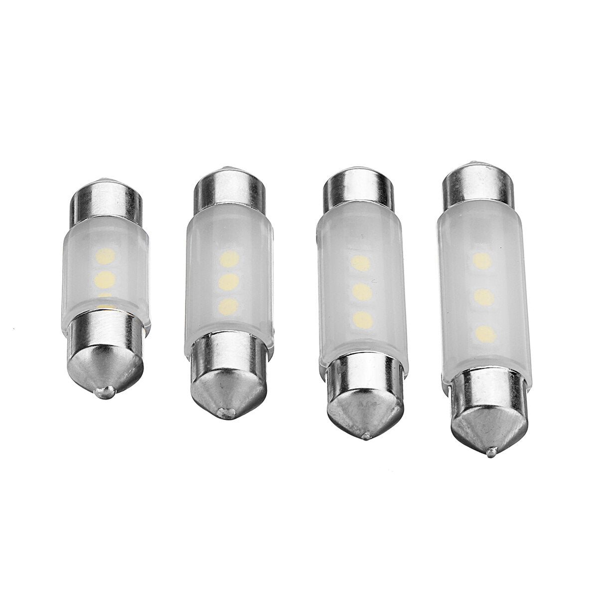 LED Featoon Dome Lights for Car Interior, Reading, Map, License Plate - White, Sizes: 31/36/39/41mm