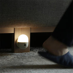 Portable LED Night Light - Rechargeable, Motion Sensor, Magnetic Wall Lamp for Desk, Stairs, Corridor