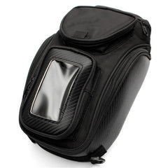 Universal Waterproof Magnetic Motorcycle Oil Fuel Tank Bag, Multi-Layer, Black, 38x25cm