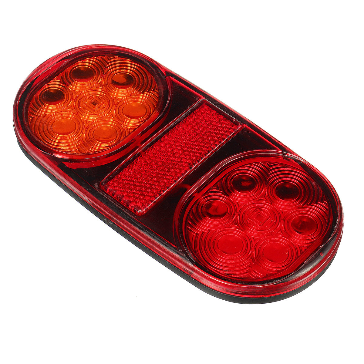 2PCS 12-24V 28LED Rear Tail Stop Brake Light Indicator for Boat, Trailer, Caravan, Van