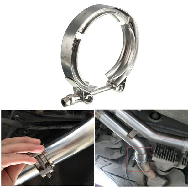 2.5" Stainless Steel V-Band Turbo Exhaust Clamp Flange for Down Pipe