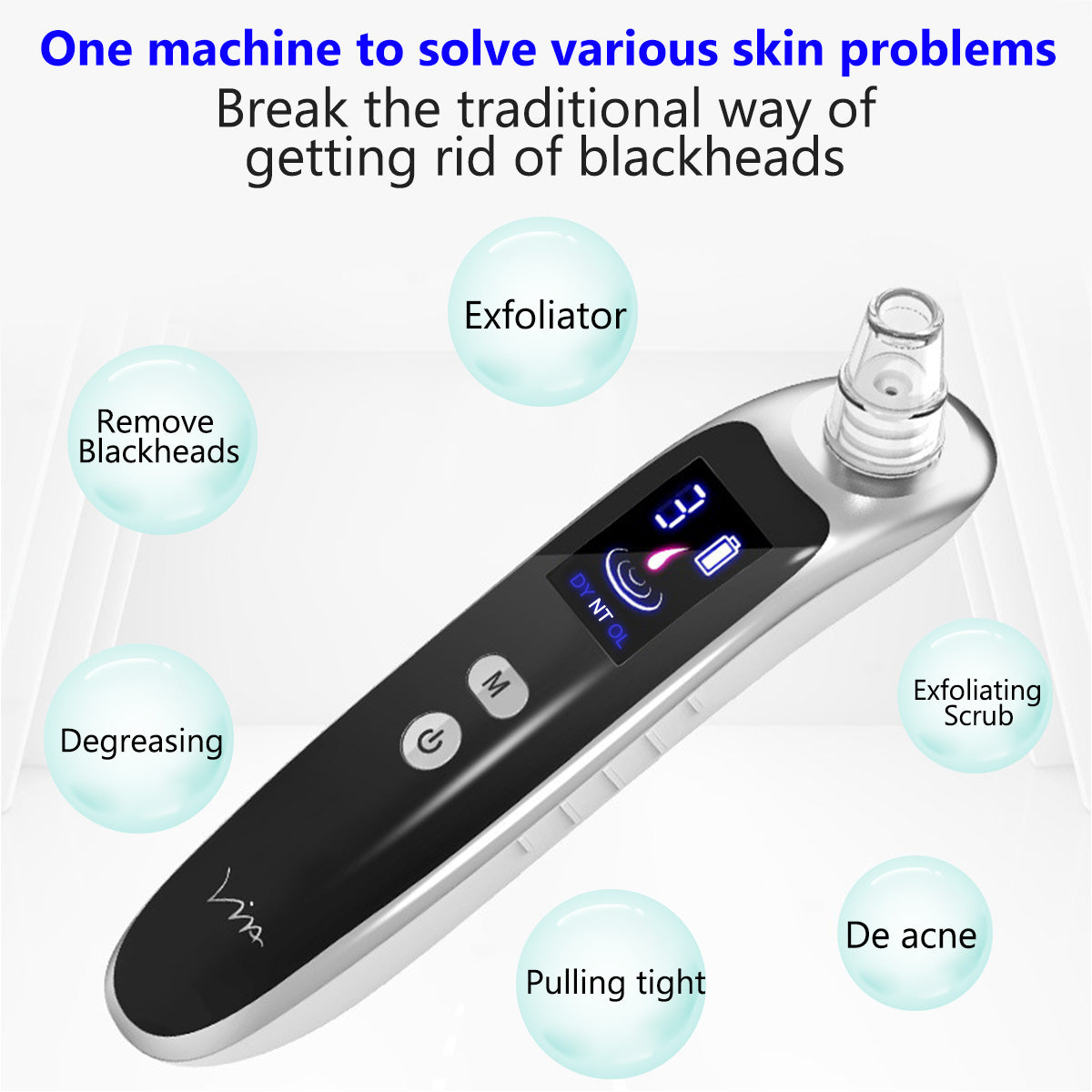 Electric Vacuum Cleaner Face Nose Acne Black Dot Pimple Blackhead Remover