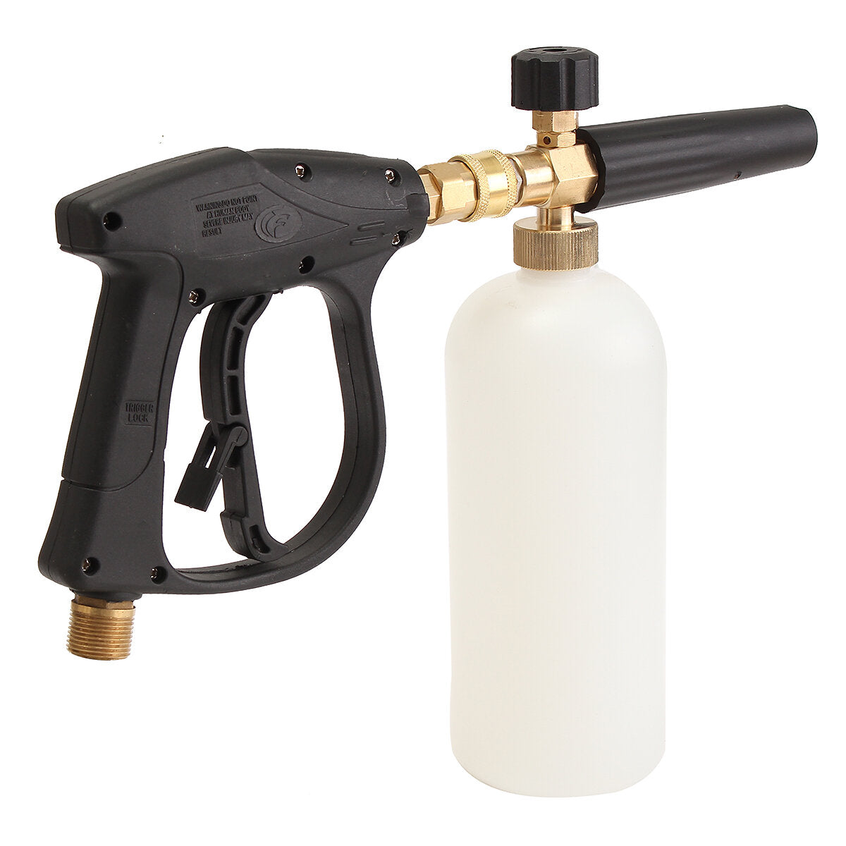 3000 PSI High Pressure Washer with 1L Foam Lance Bottle for Car Cleaning