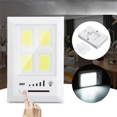 36 LED COB Wireless Night Light - 5 Gear Dimming for Wardrobe, Porch, and Kitchen