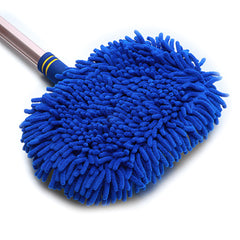 Adjustable Telescopic Chenille Mop - Soft Cleaning Brush Tool for Easy Wiping