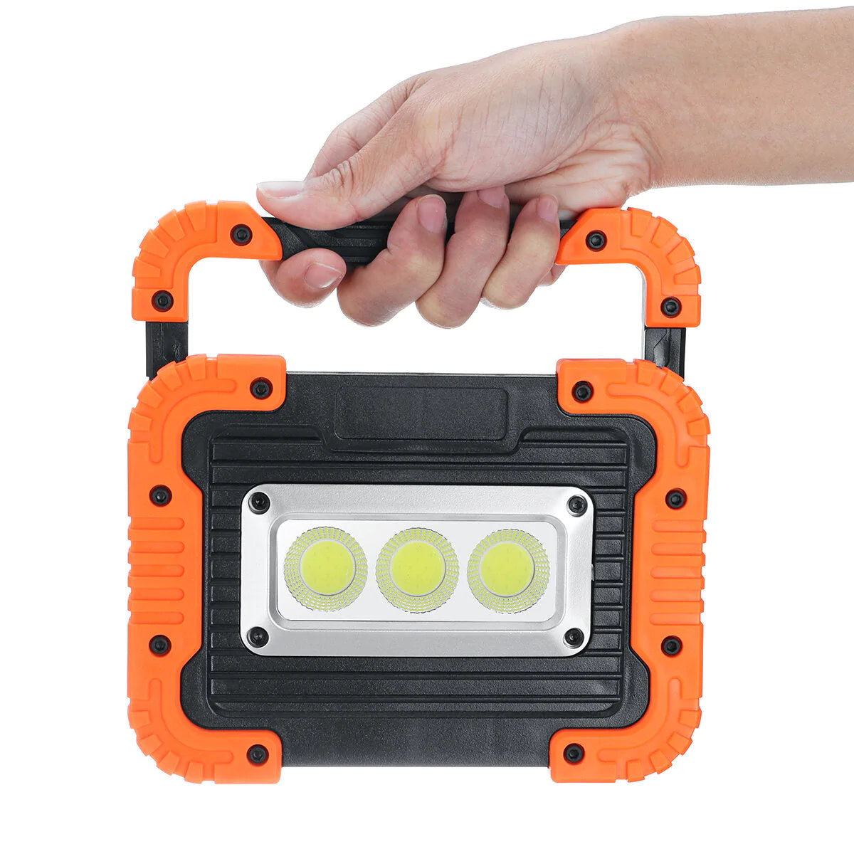 10W COB LED Rechargeable Floodlight - Outdoor Camping Work Lamp with Charging Function