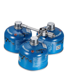 Aluminum Alloy Camping Gas Canister Adapter: 3-to-2 Switch Tool, OD3 Connector for Outdoor Stove