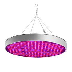 35W UFO LED Grow Light, Full Spectrum for Indoor Plants, Flowers, Seeding, Hydroponic Greenhouse, AC85-265V, 250 LEDs