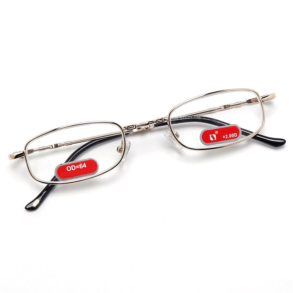 Lightweight Collapsible Reading Glasses for Men & Women - Computer & Presbyopic Use