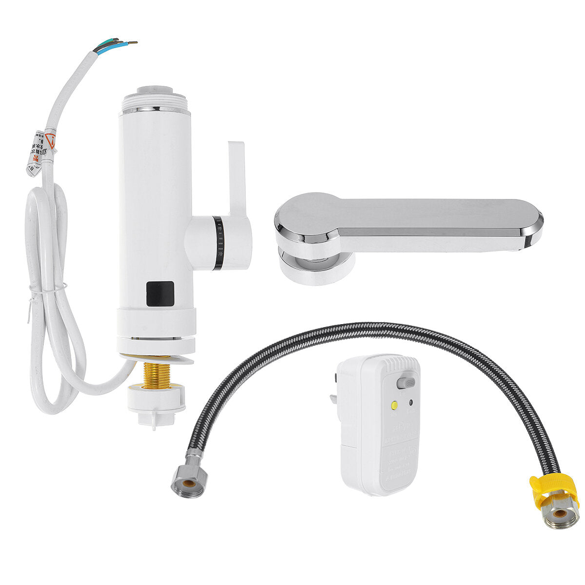 3300W Fast Electric Faucet Heater, 3s Instant Hot Water, 360 Degree Rotating Tap