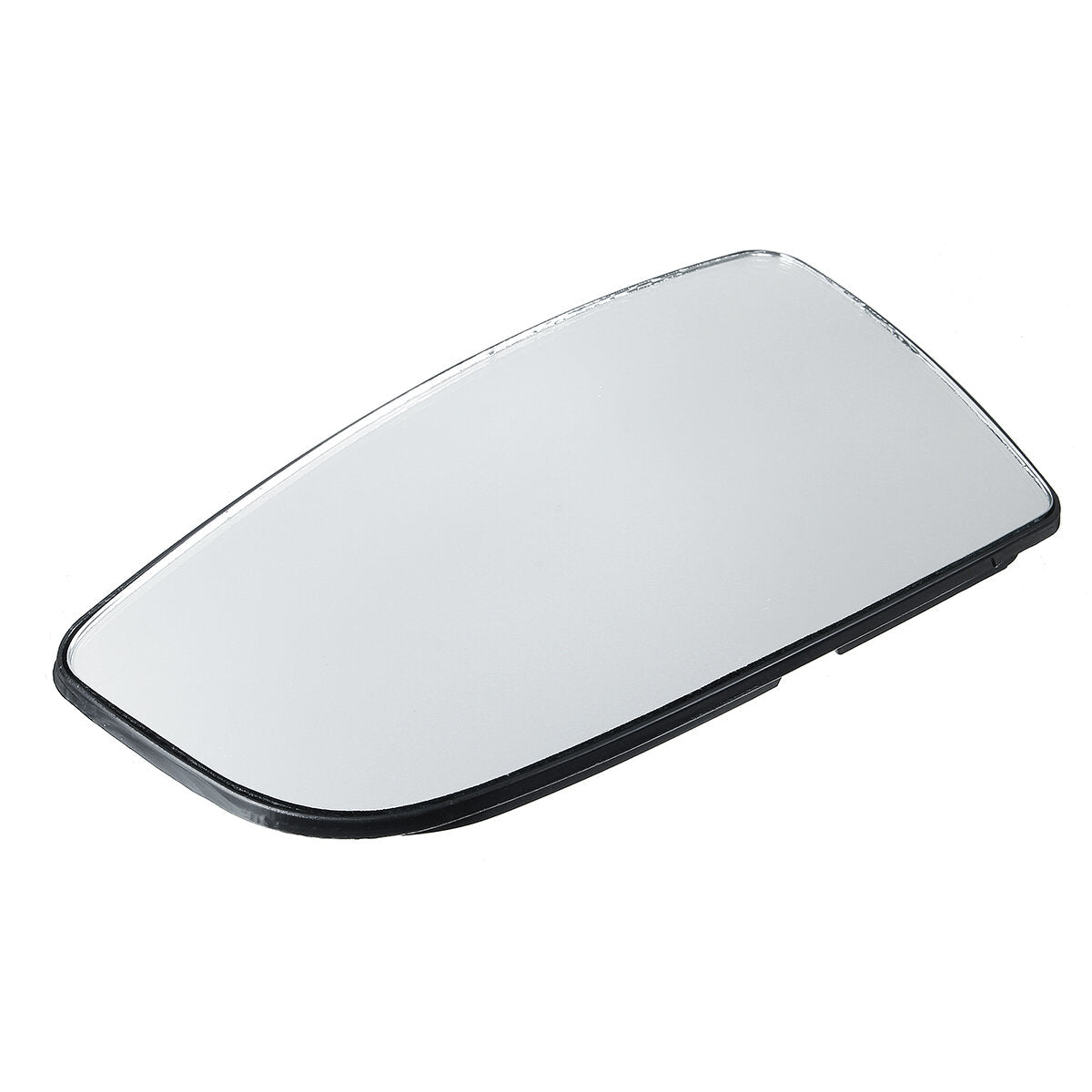 Left Rearview Lower Door Mirror Glass with Back Plate Replacement