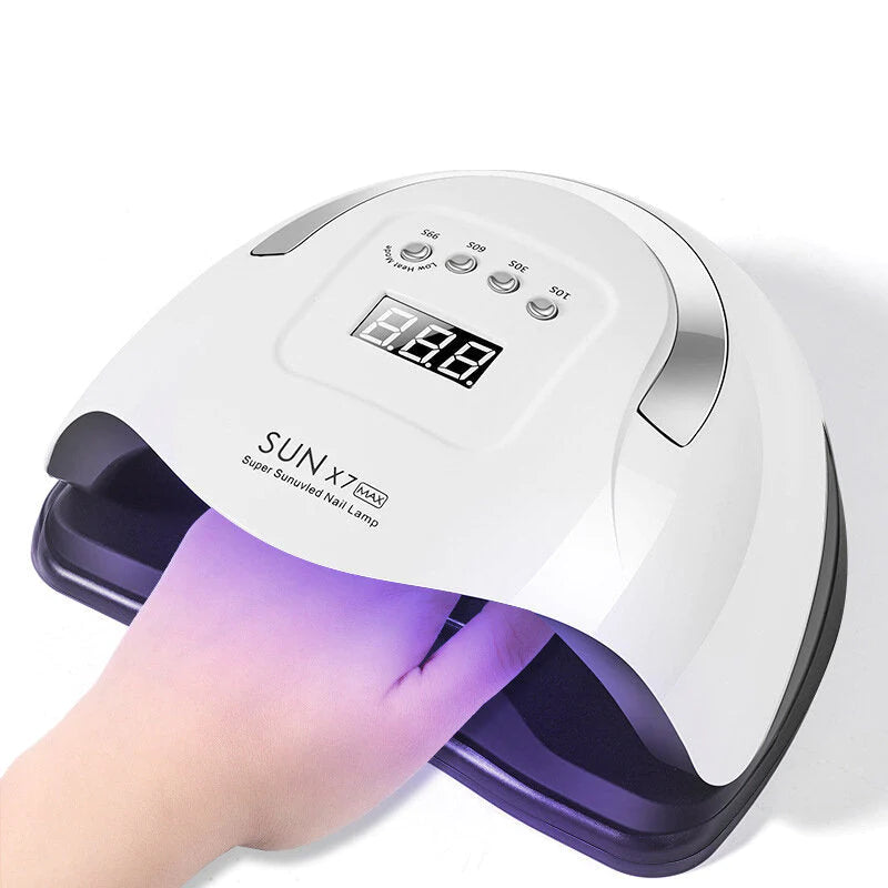 57LED UV Nail Lamp Manicure Machine - USB Nail Dryer for Gel Curing