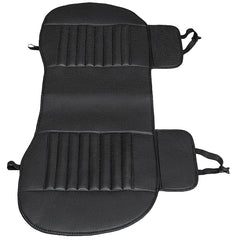 Universal PU Leather Car Rear Seat Cover - 138x49cm Seat Protector Cushion Pad