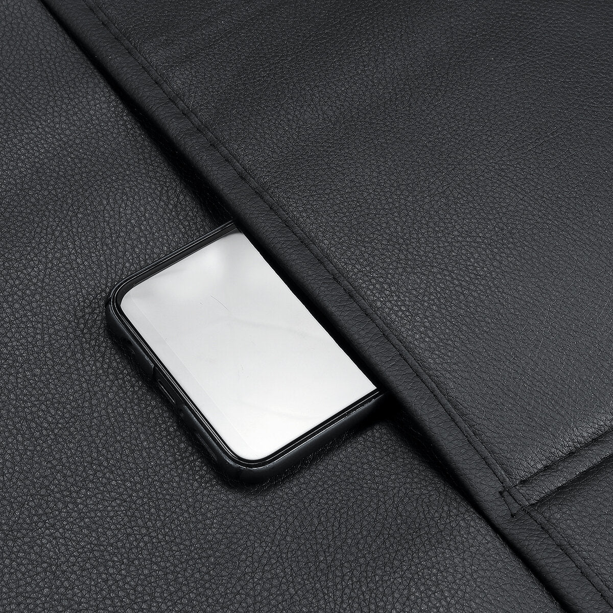 Deluxe-Autositzbezug aus PU-Leder – universelle Passform für Vorder- und Rücksitze