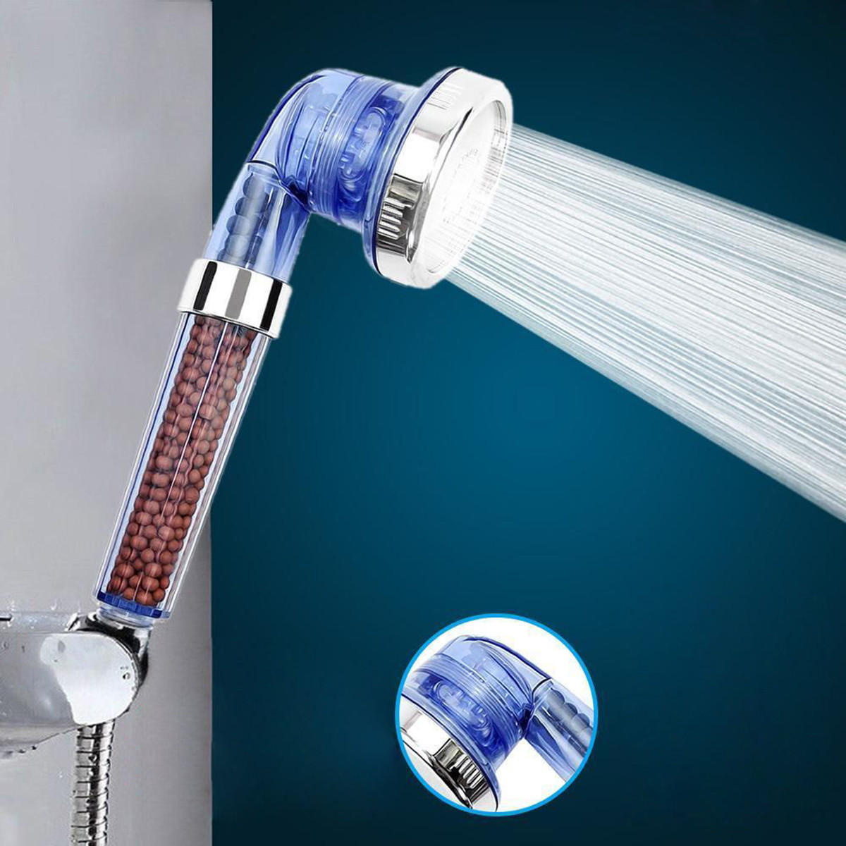 High Pressure Handheld Rainfall Shower Head - Water Saving Spa Sprayer for Bathroom