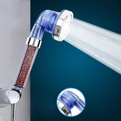 High Pressure Handheld Rainfall Shower Head - Water Saving Spa Sprayer for Bathroom