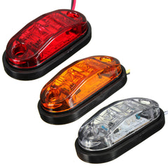 12V/24V Side Marker Lights for Car, Truck, and Trailer