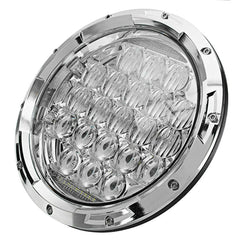 7" 75W 6500K Motorcycle LED Headlights, 5D Lens, High/Low Beam, Waterproof IP67, Stainless Steel