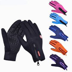 Winter Thermal Touchscreen Gloves for Cycling, Skiing, Hiking, Motorcycle, and Outdoor Activities - Anti-Slip Design