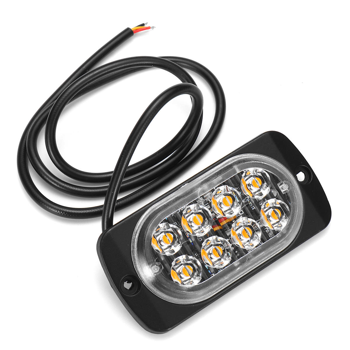 18 Flash Modes LED Side Marker Light IP67 Waterproof for Trailer, Truck, Caravan, Ute, Boat - 1PCS