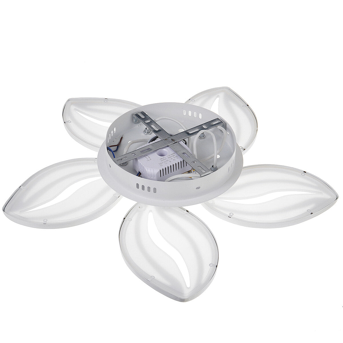 AC110-220V 6000LM 550LED Ceiling Light Fixture with Remote Control for Bedroom, Study, Parlor