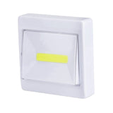 Ultra Bright COB LED Wall Light - Battery Operated Night Lamp with Switch & Magic Tape for Garage, Closet, Bedroom