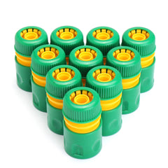 10Pcs 1/2" Garden Tap Water Hose Connector Quick Coupler Adapter Joiner