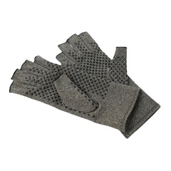 Knitting Fingerless Magnetic Arthritis Gloves - Outdoor Sport Fitness Silicone Gloves