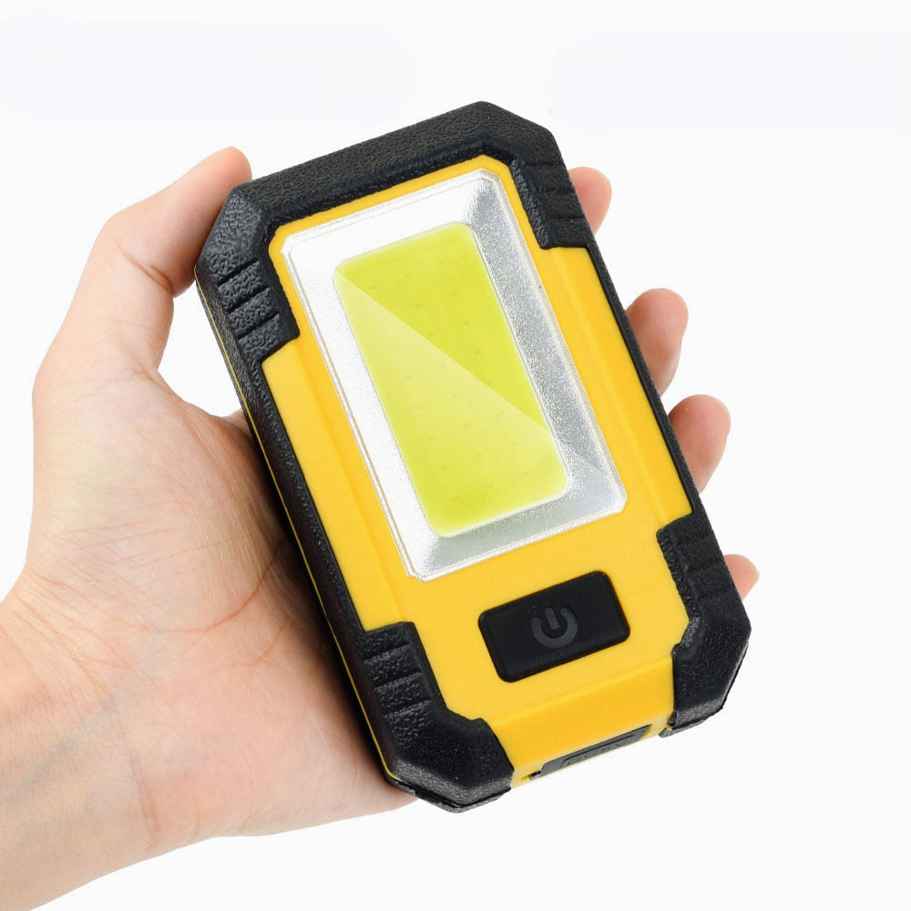 Super Bright COB LED Camping Tent Light - Rechargeable, Portable, Retro Lantern for Outdoor Emergencies