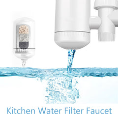 3L/min Replaceable Kitchen Water Filter Faucet Tap Device - Washable Purifier