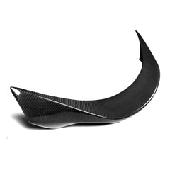 New Real Carbon Fiber Car Trunk Lid Spoiler Wing