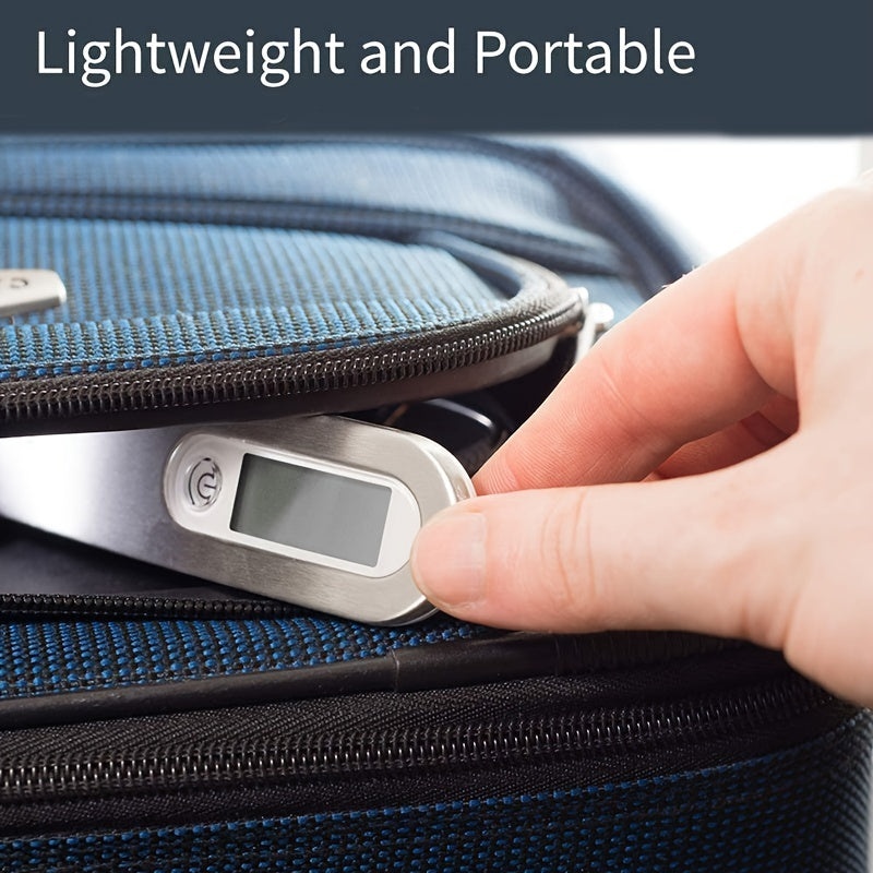 110lb/50kg Digital Portable Luggage Scale with 4 Units for Suitcases