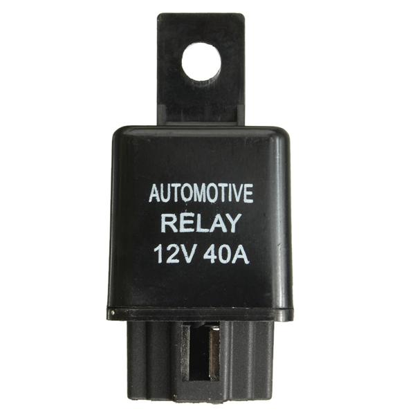 12V 4-Pin Car Auto Relay for Alarm Systems - Suitable for Automotive, Van, Boat, and Bike