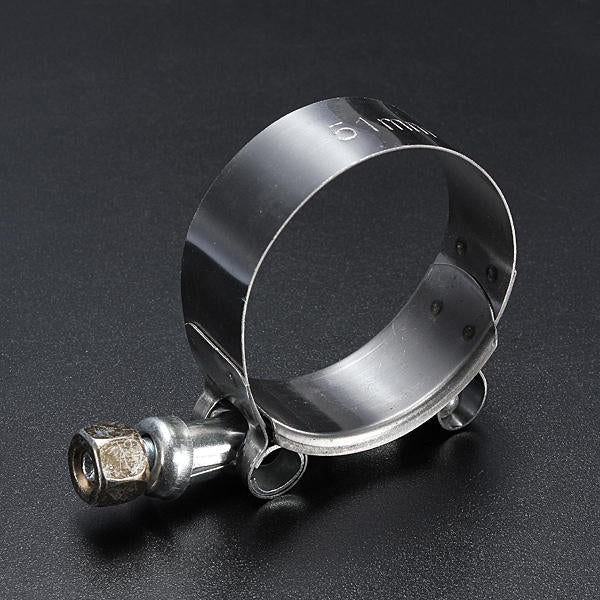 Stainless Steel T-Bolt Hose Clamps for Exhaust, Marine, and Pipe Applications