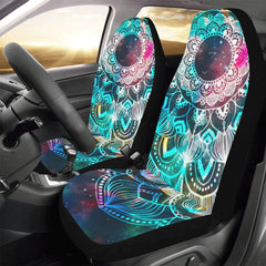 2 PCS Front Car Seat Covers - Cushions & Protectors for Auto Interior Accessories