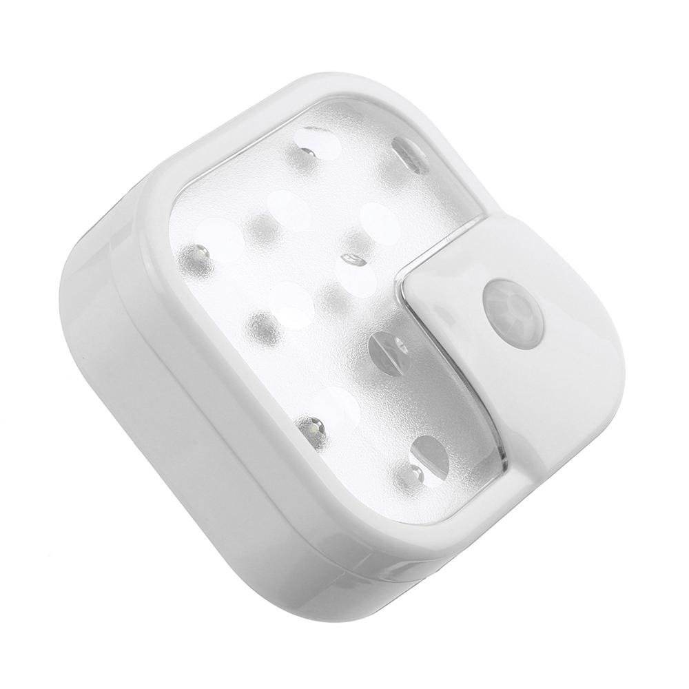 15W 10 LED PIR Motion Sensor Light for Cupboard, Closet, Bedside Cabinet - Night Lighting