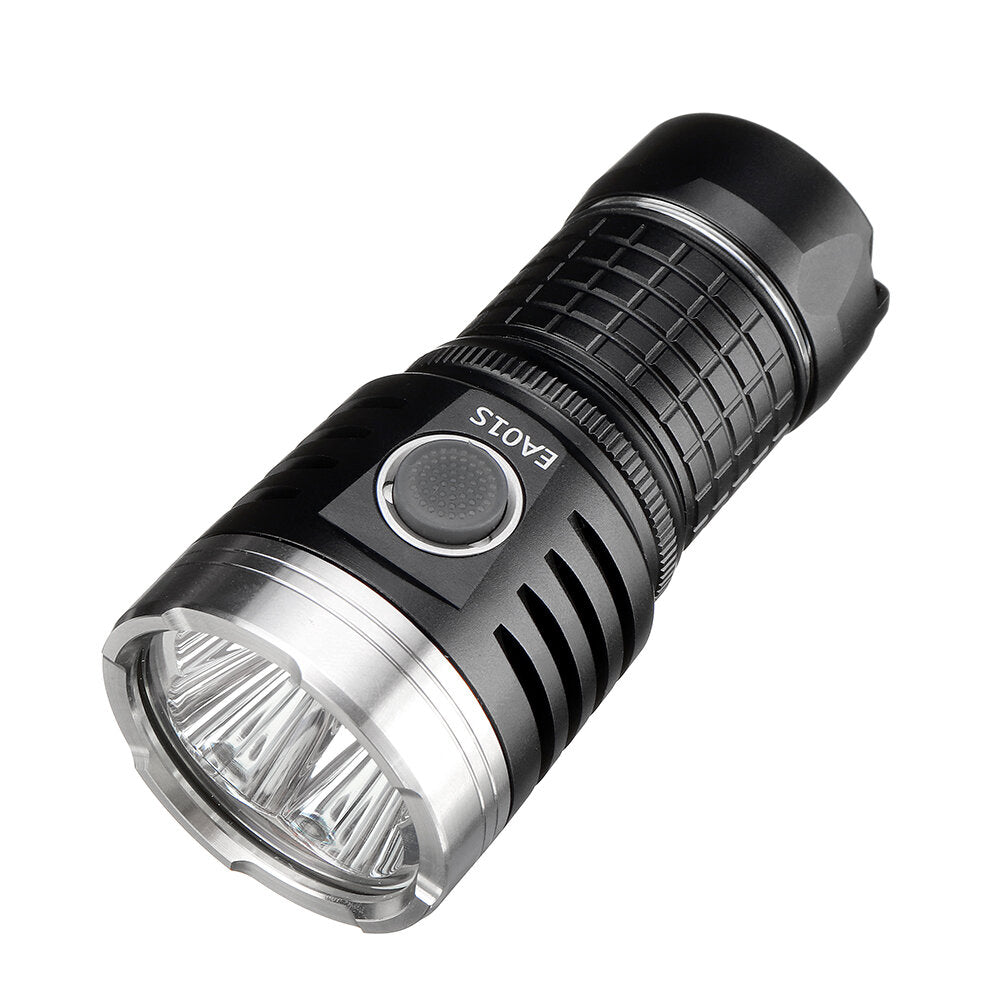 4*XHP50.2 11000LM 500M USB-C Rechargeable EDC Flashlight with Anduril UI & 2500mAh 18650 Battery
