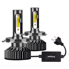 Car COB LED Headlight Bulbs & Fog Lamps 12V-24V 72W 8000LM 6500K White