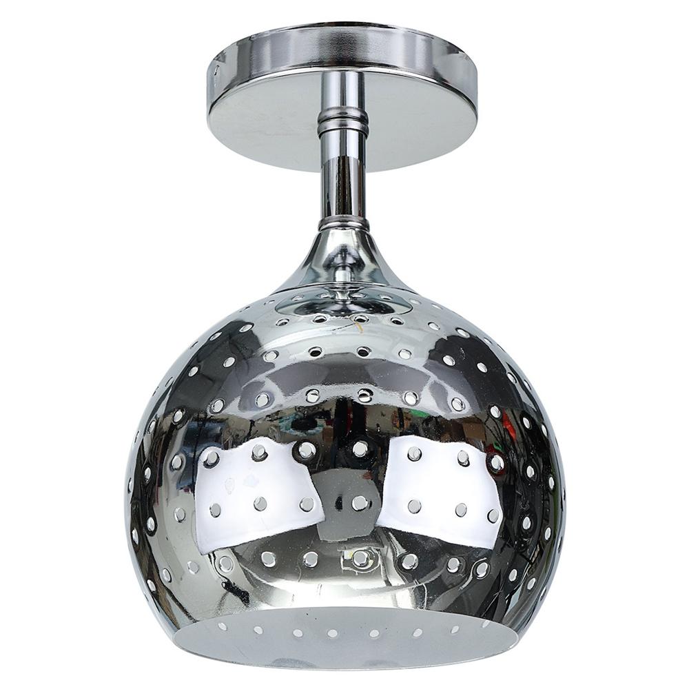 Modern Glass Mirror Ball Ceiling Pendant Light Chandelier 110V-240V