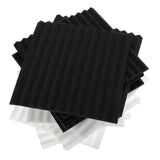 12Pcs Acoustic Foam Tiles - Wedge Soundproofing Panels for Studio, Cinema, Wall Muffler