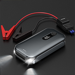 1000A 12000mAh Car Jump Starter Power Bank for 3.5L/6L Engines - Portable Emergency Battery Booster