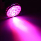 36W E27 LED Full Spectrum Grow Light Bulb for Indoor Hydroponic Plants and Flowers