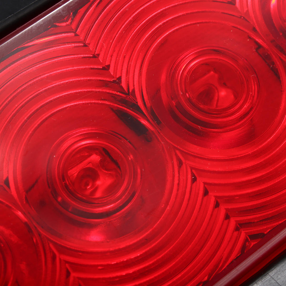 LED Stop Lights Side Marker Turn Signal Lamp Surface Mount Oval 17x8.2cm for Trailer/Truck