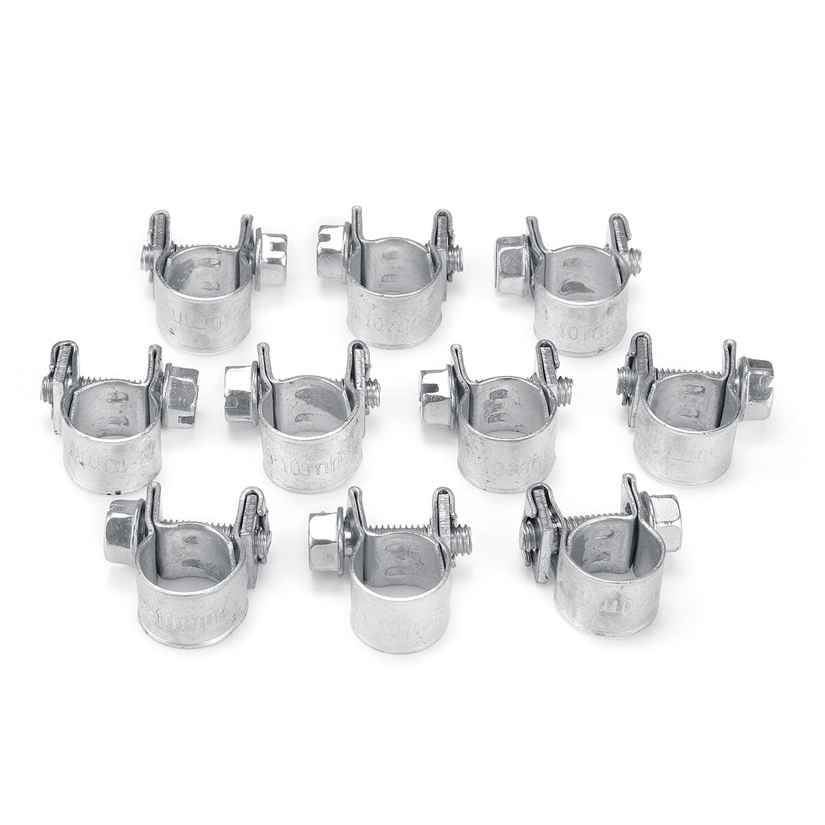 3mm 5M Fuel Pipe Line Hose Clip Kit Rubber+Metal for Heater Fuel Tank
