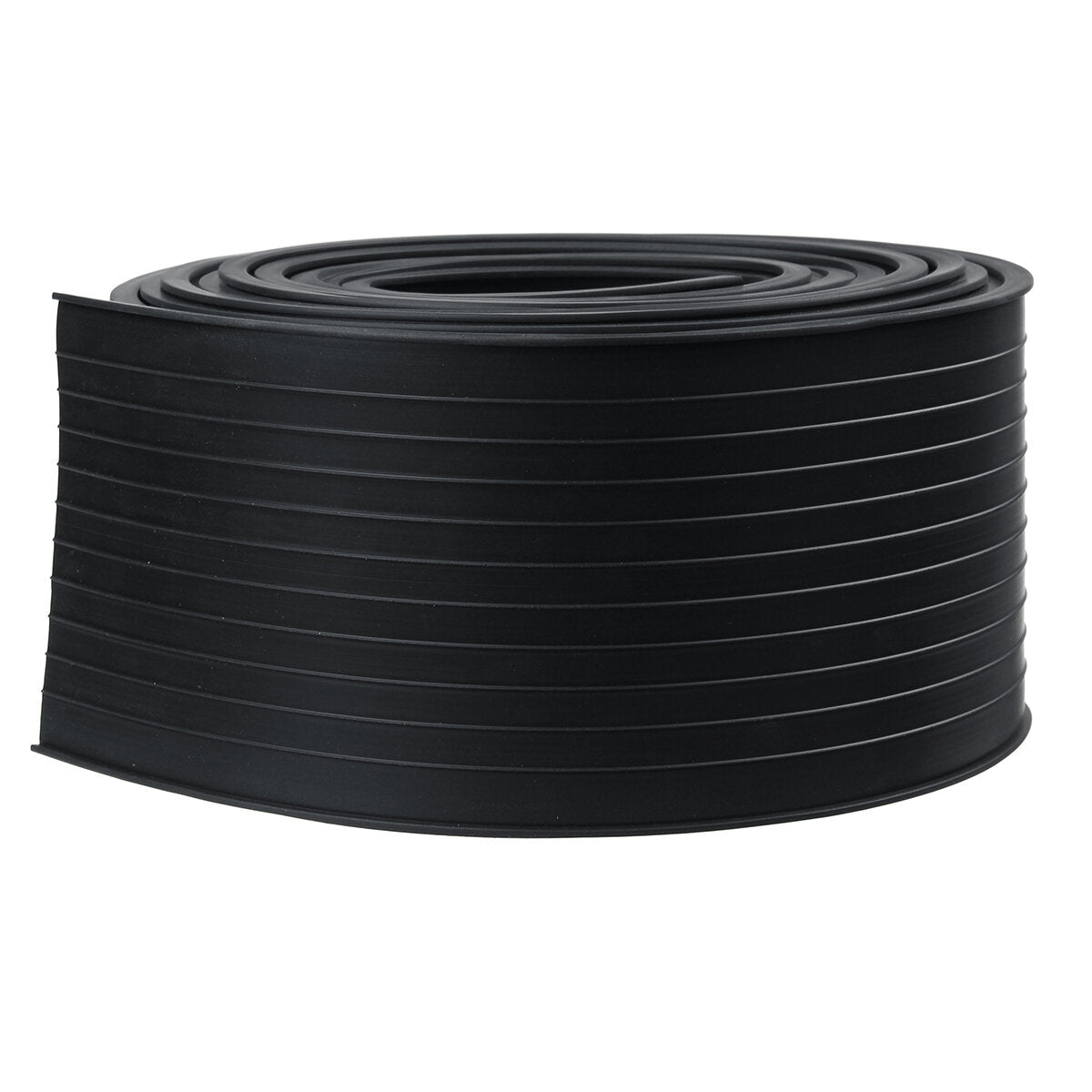 5M Rubber Strip Garage Door Bottom Weather Seal Trim T-End Buffer for 16' Wide Doors - Anti-Collision Damping