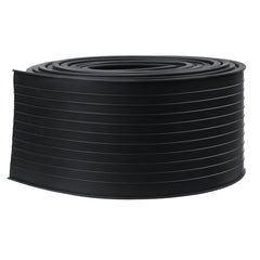 5M Rubber Strip Garage Door Bottom Weather Seal Trim T-End Buffer for 16' Wide Doors - Anti-Collision Damping