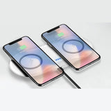 20W Double Qi Wireless Charger Pad for iPhone 11 XS XR X 8 AirPods 10W Dual Fast Charging Dock Station For Samsung S10 S9 Note 9 - JustgreenBox